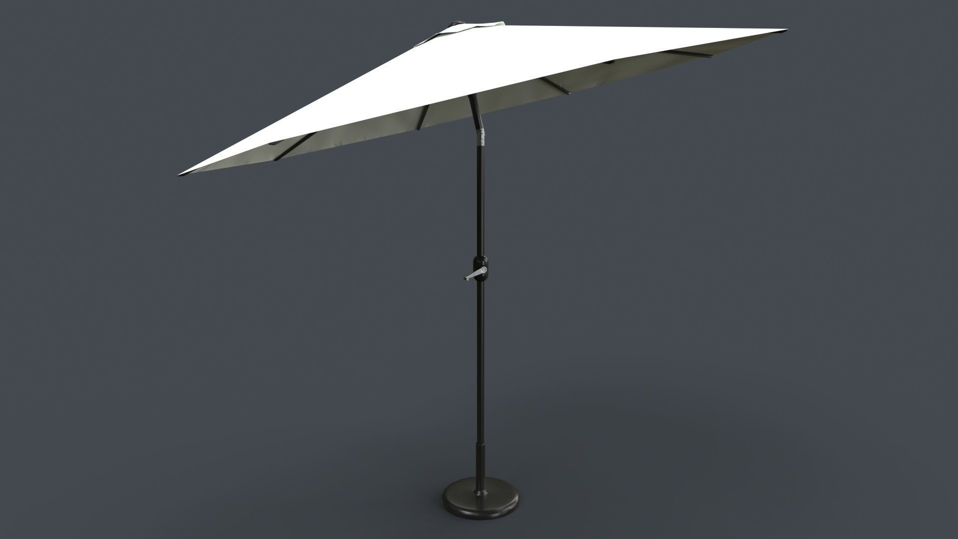 PBR Traditional Parasol Low-poly 3D model_12