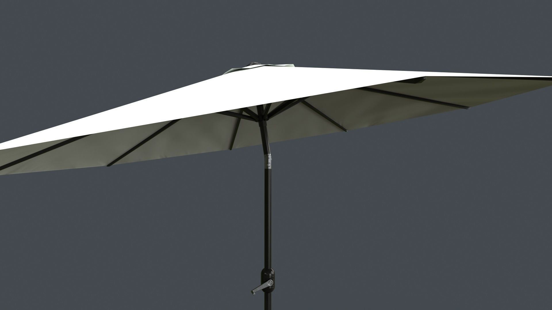 PBR Traditional Parasol Low-poly 3D model_14