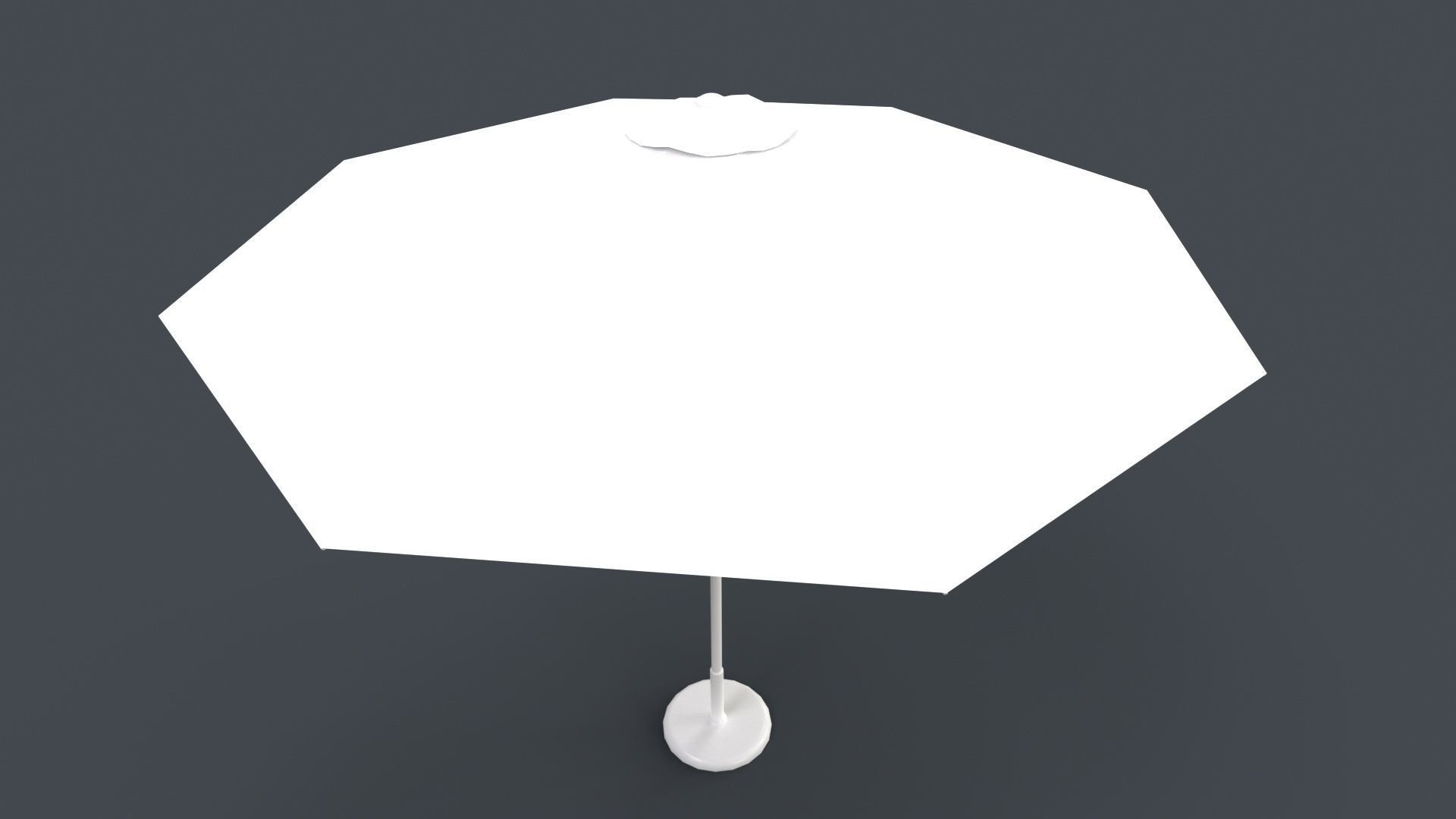 PBR Traditional Parasol Low-poly 3D model_42