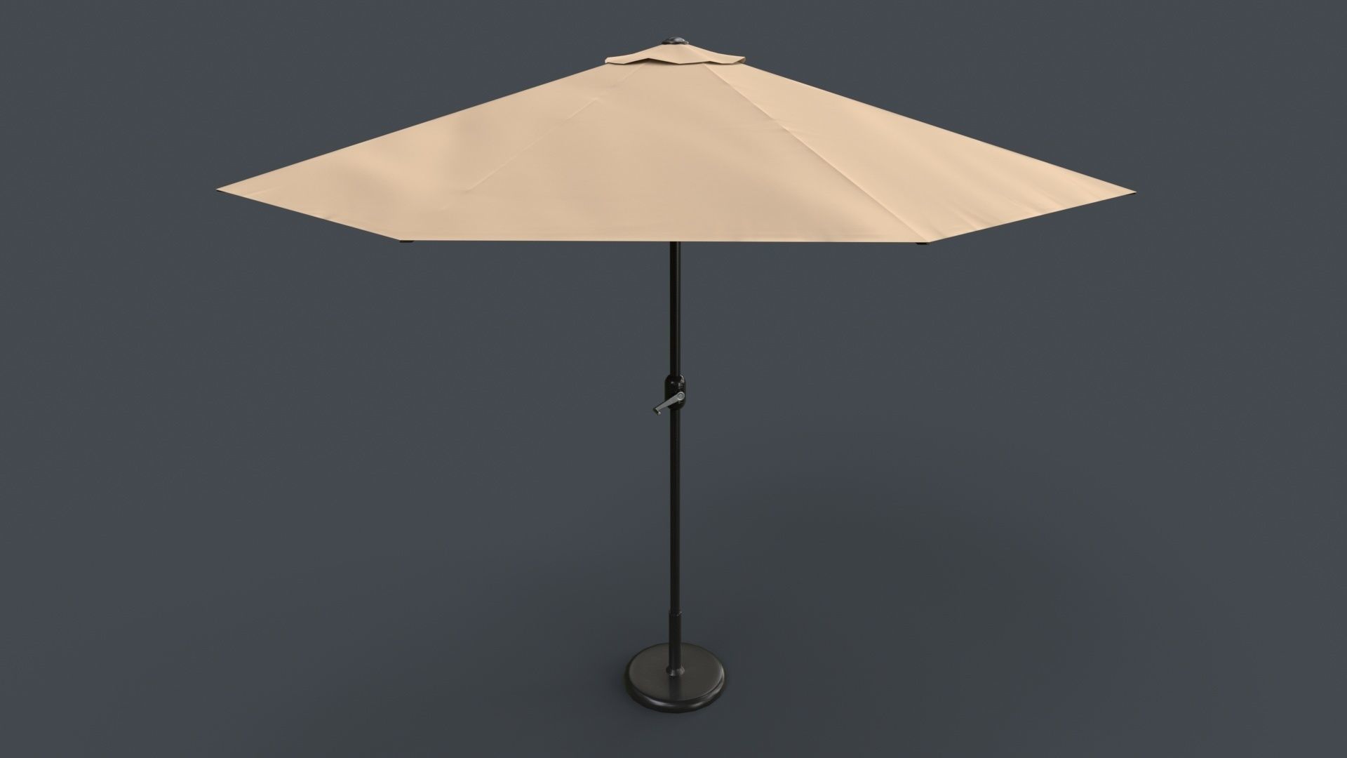 PBR Traditional Parasol Low-poly 3D model_17