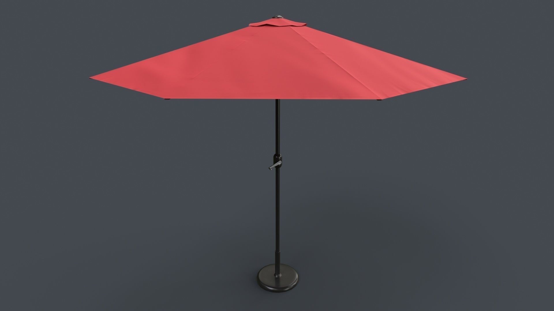 PBR Traditional Parasol Low-poly 3D model_37