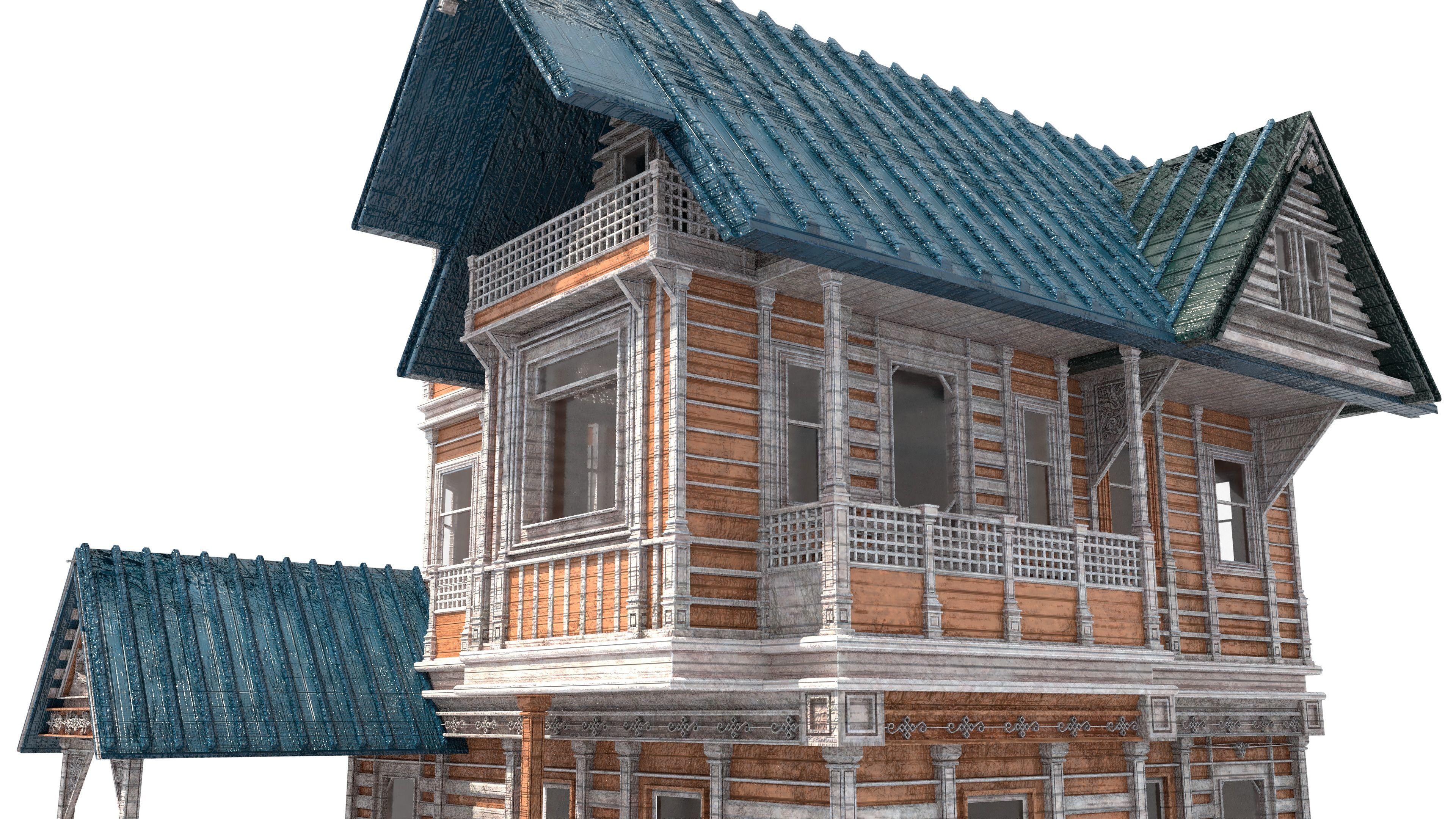 Victorian House Asset Bundle 3D model | CGTrader