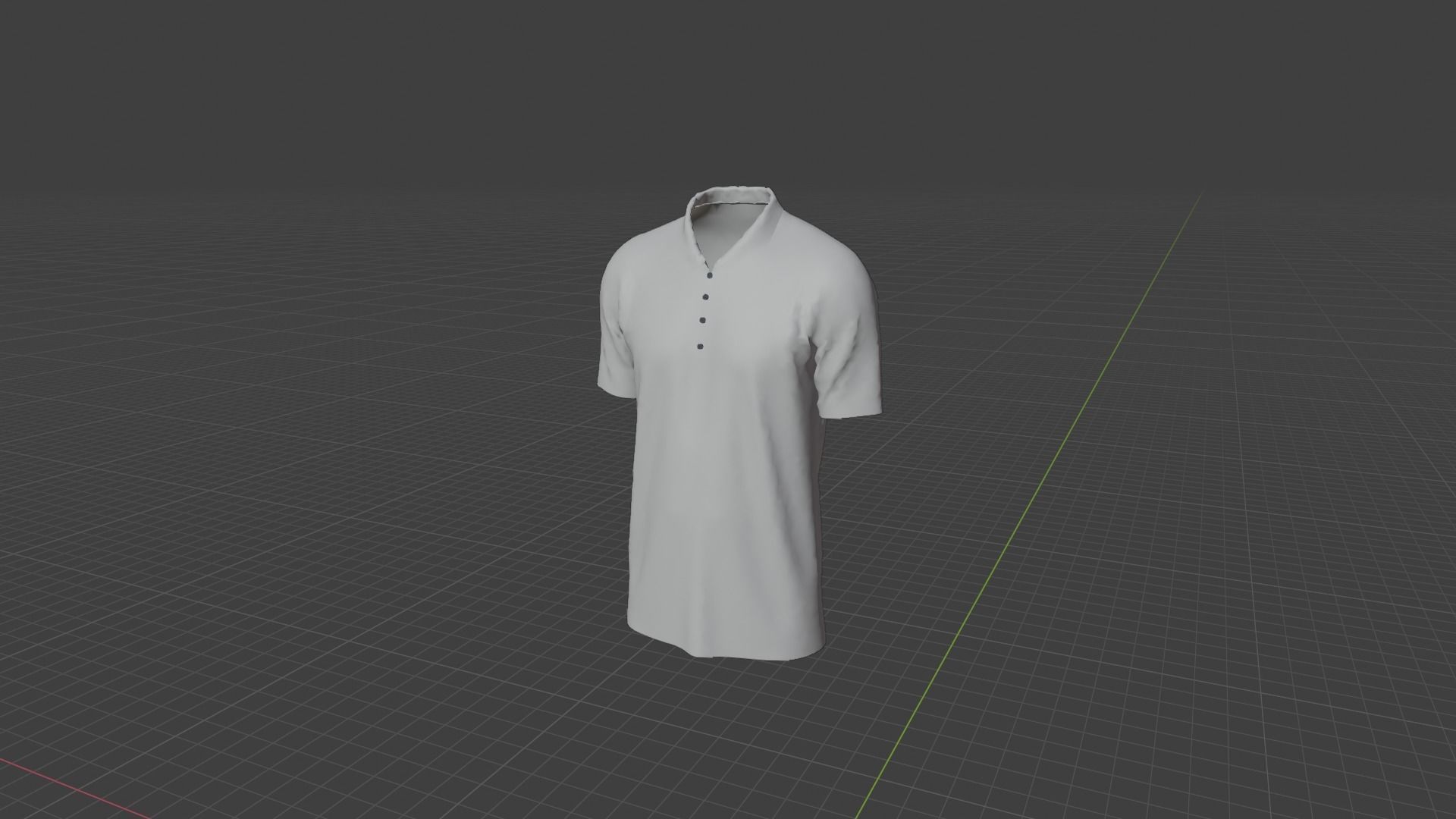 T-Shirt - Soldier Low-poly 3D model_11
