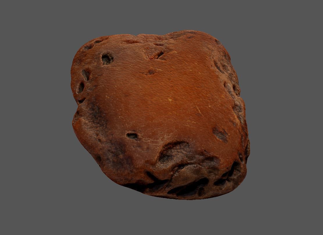 Amber 3d scan Low-poly 3D model_20