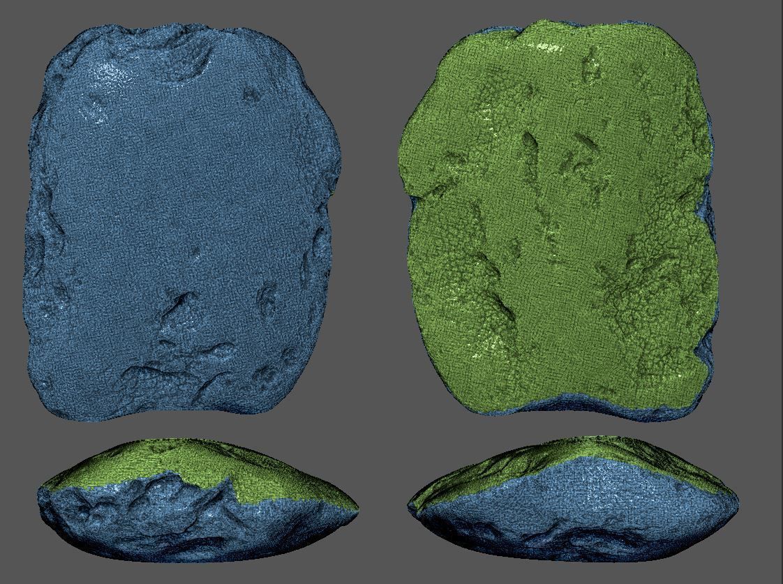 Amber 3d scan Low-poly 3D model_14