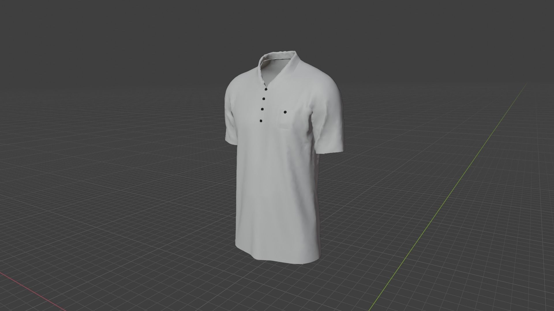 T-Shirt Soldier Low-poly 3D model_11