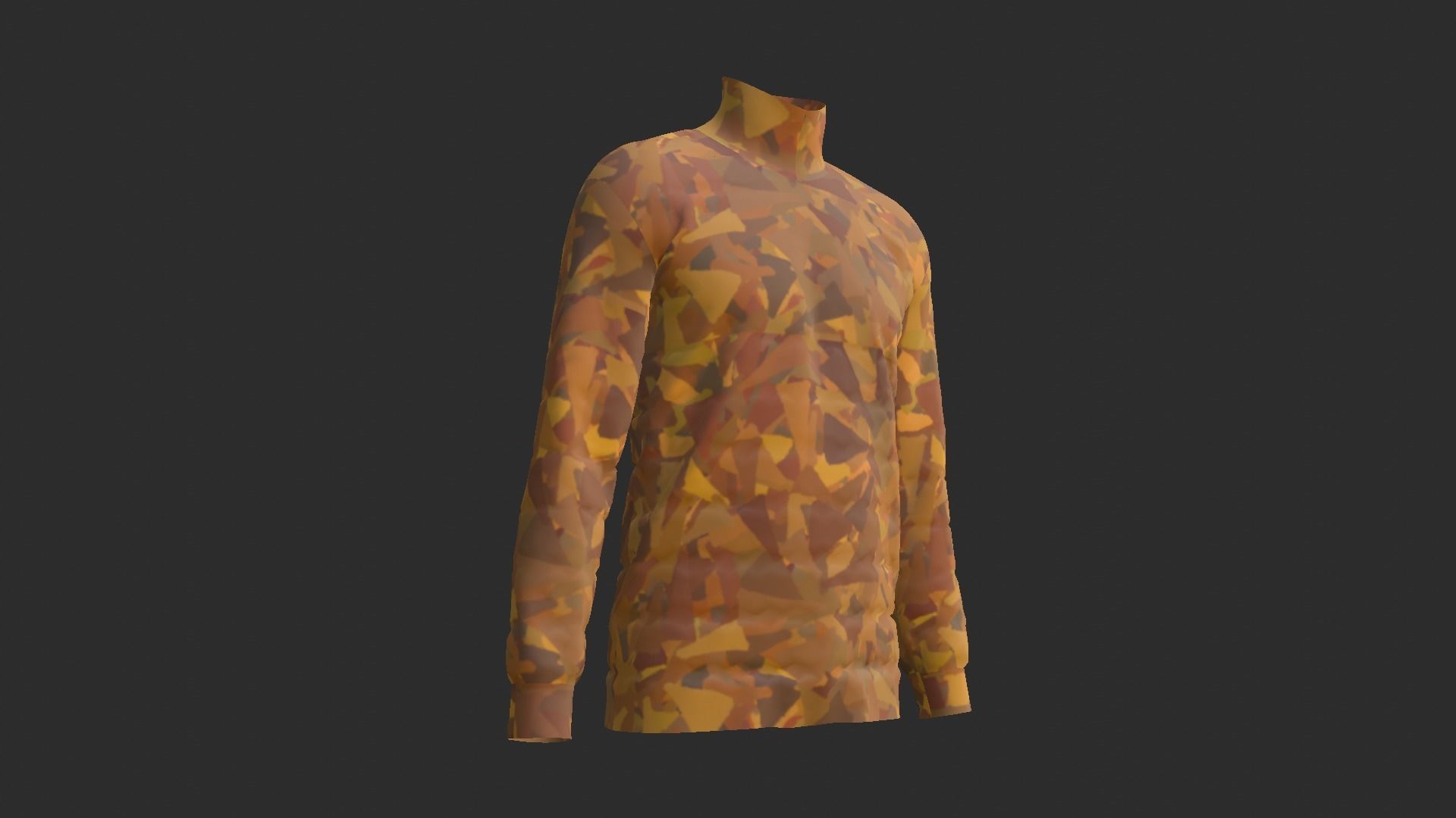Jumper Soldier Low-poly 3D model_6