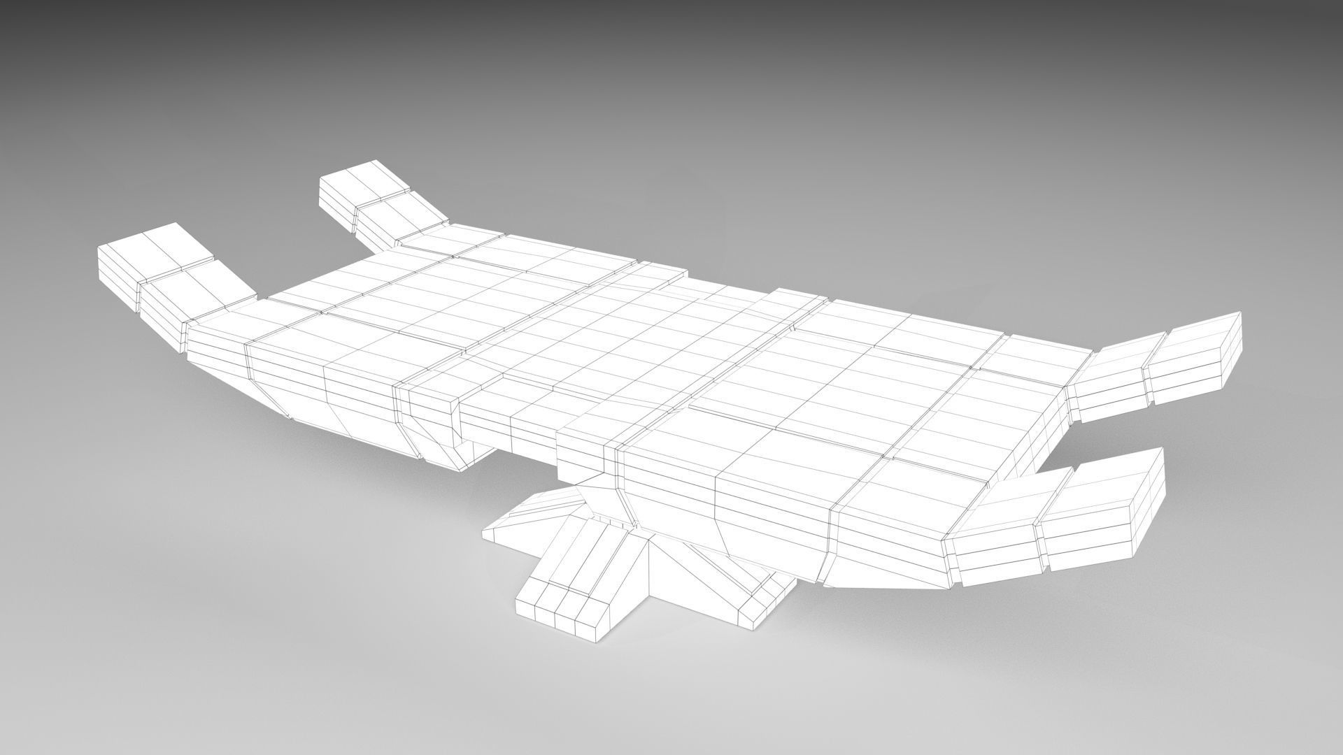 Robot medical bed - 3D print ready 3D print model_5