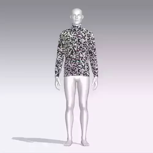 Jumper Soldier Low-poly 3D model