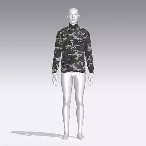 Jumper Soldier Low-poly 3D model