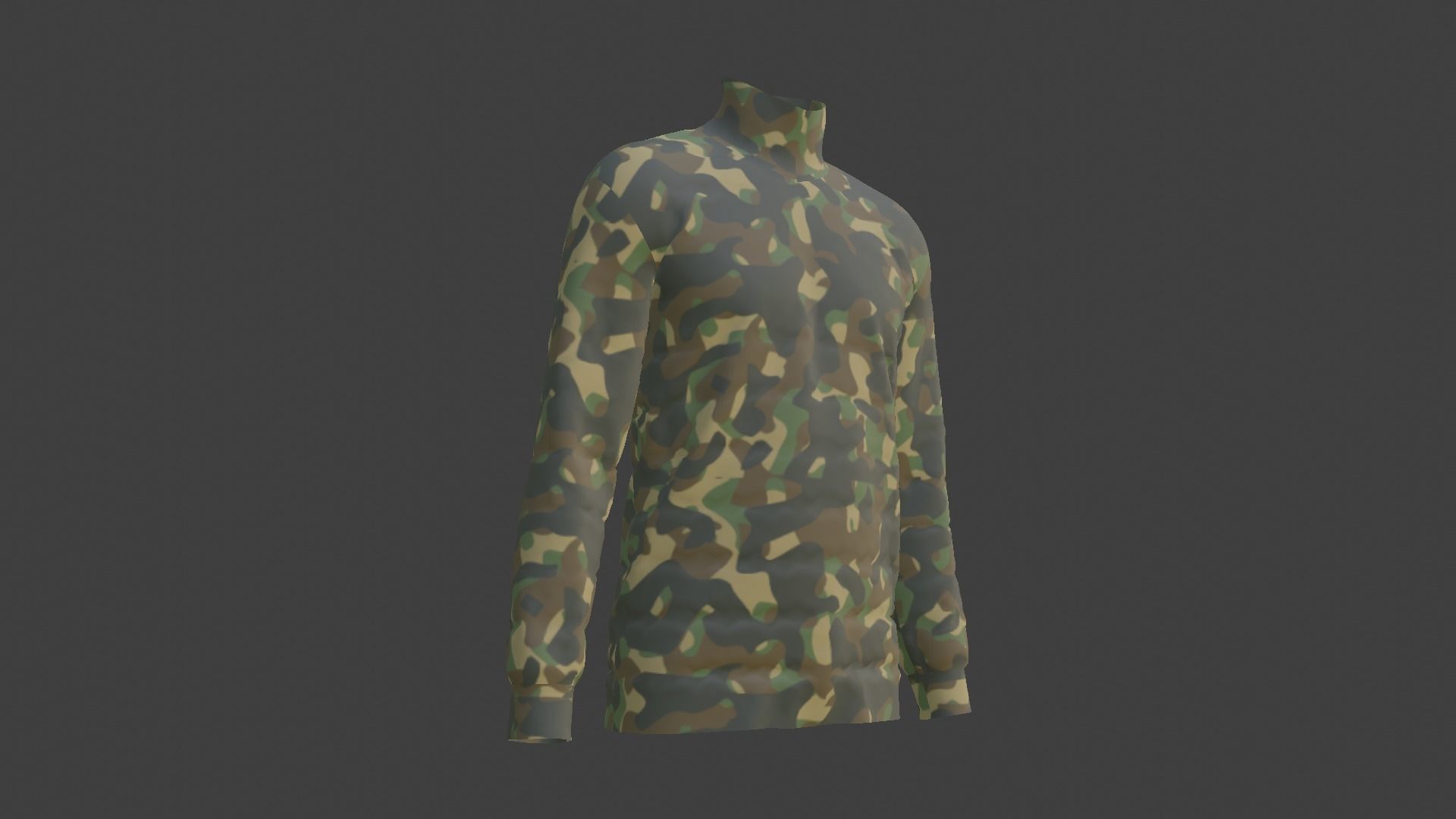 Jumper Soldier Low-poly 3D model_6