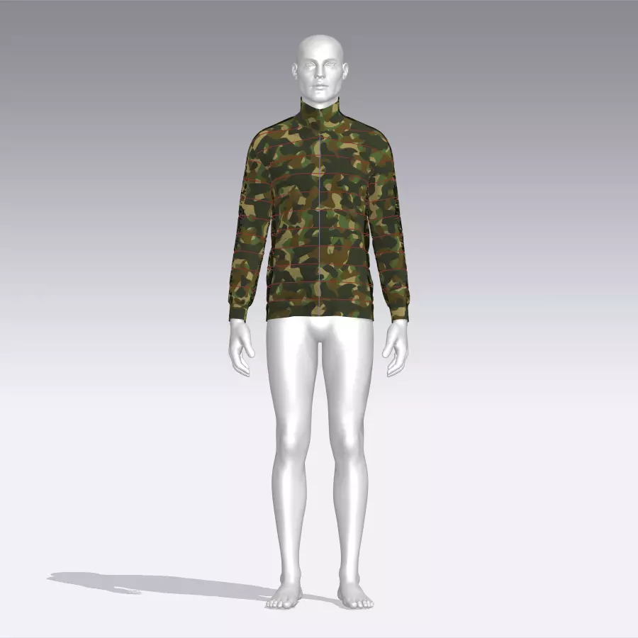 Jumper Soldier Low-poly 3D model_0
