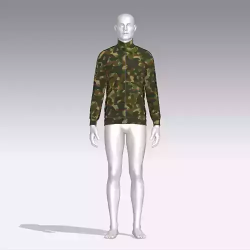 Jumper Soldier Low-poly 3D model