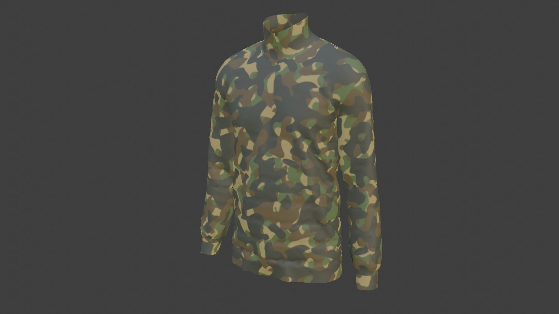 Jumper Soldier Low-poly 3D model_1