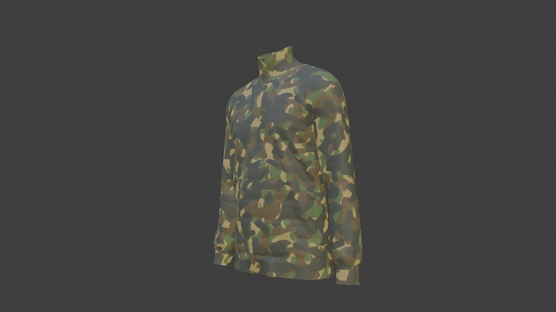 Jumper Soldier Low-poly 3D model_4