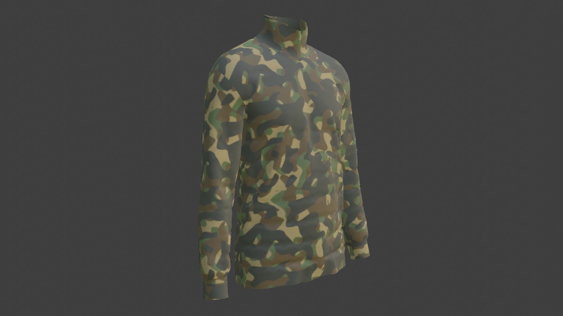 Jumper Soldier Low-poly 3D model_3