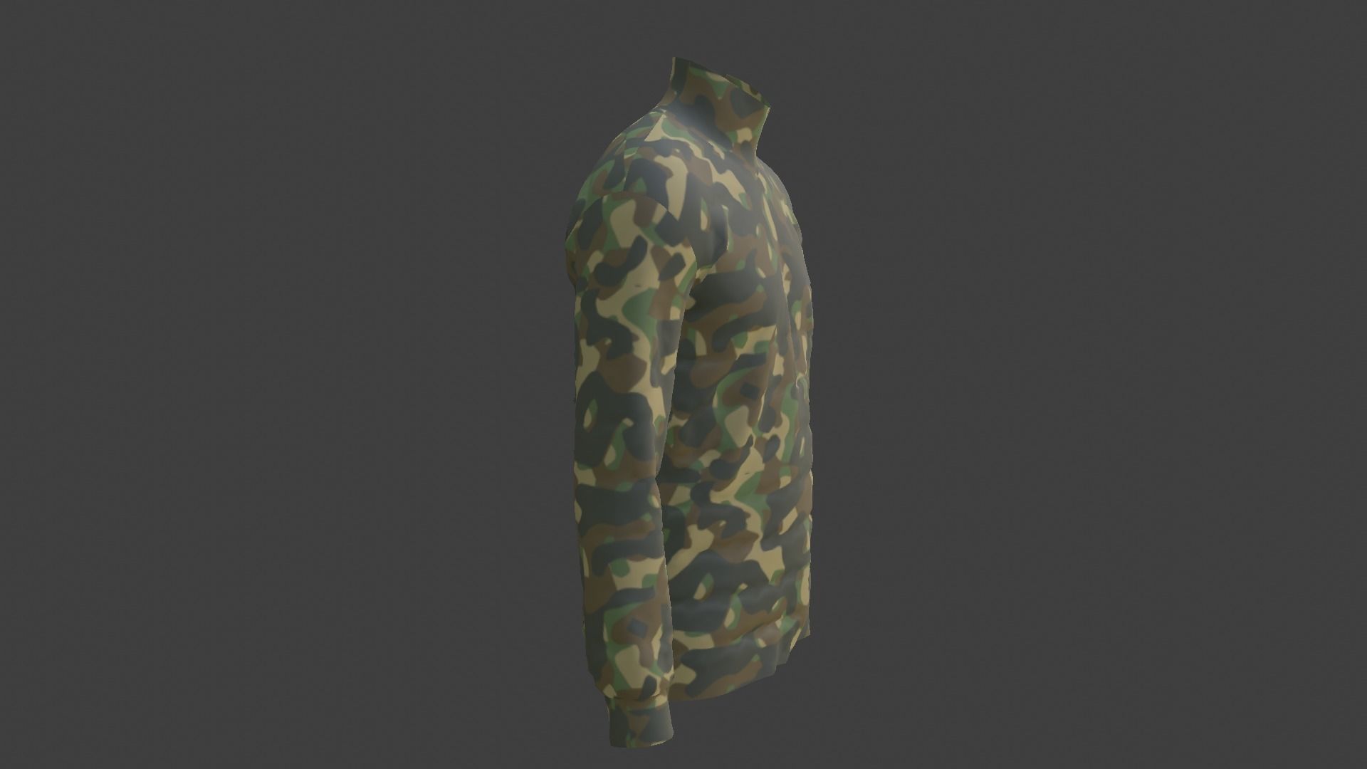 Jumper Soldier Low-poly 3D model_7