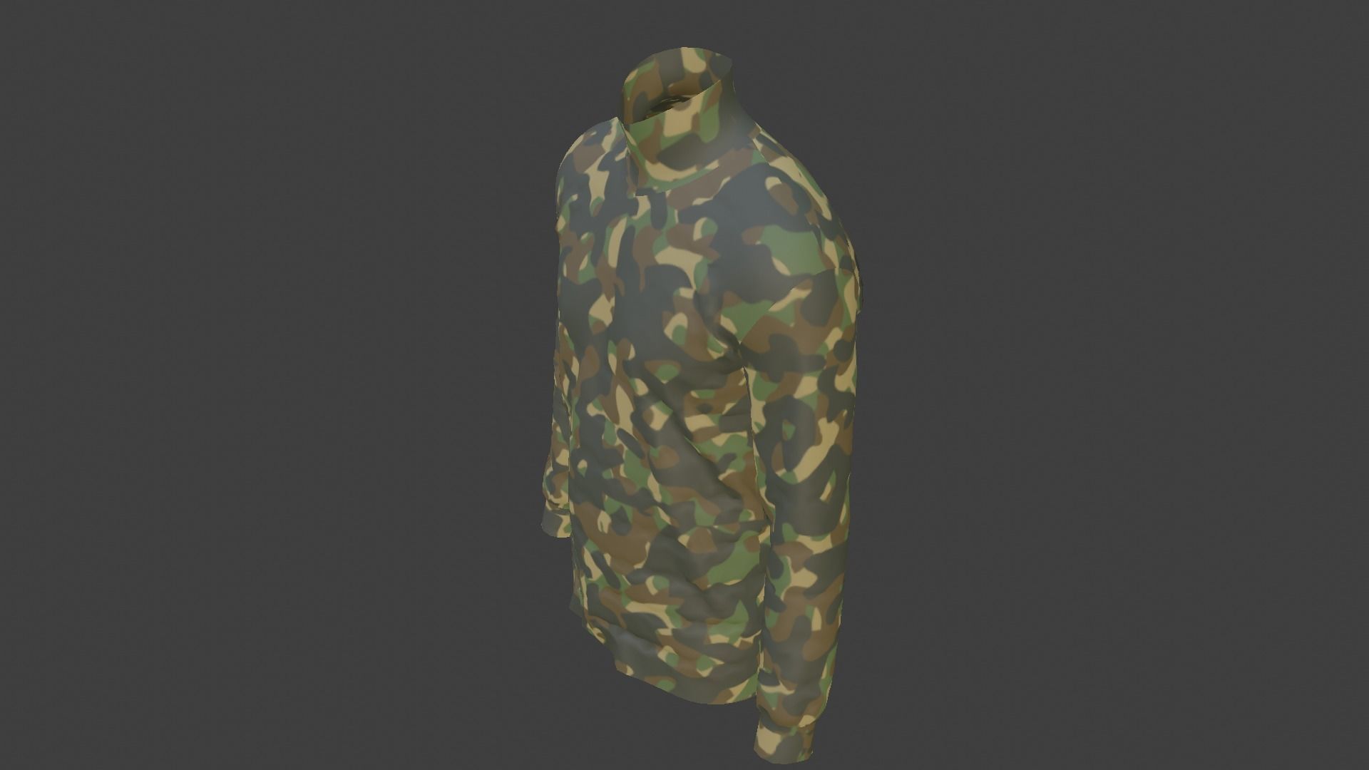 Jumper Soldier Low-poly 3D model_8