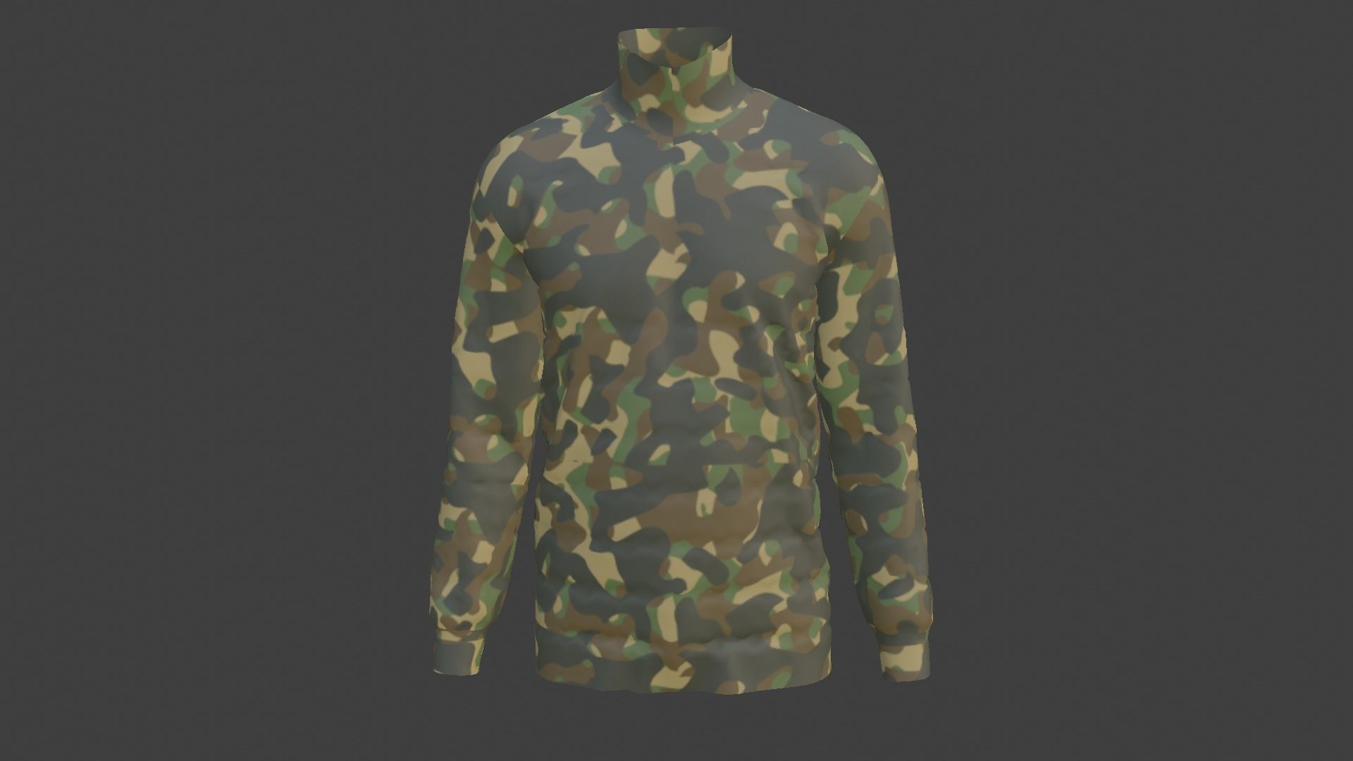 Jumper Soldier Low-poly 3D model_2