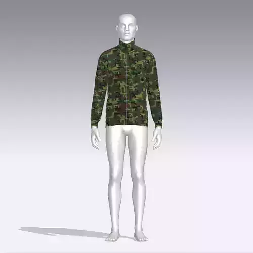 Jumper Soldier Low-poly 3D model