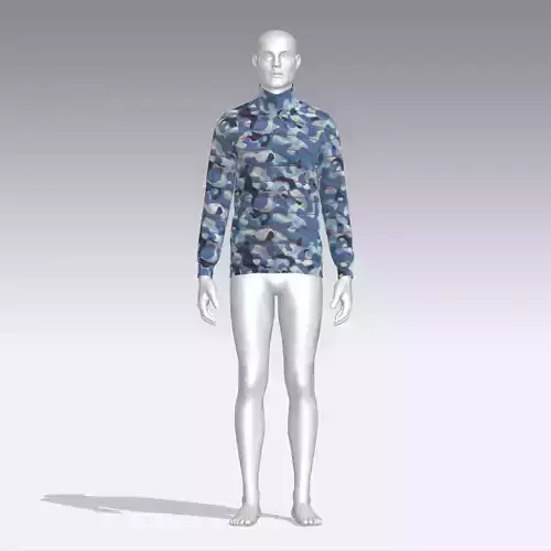Jumper Soldier Low-poly 3D model