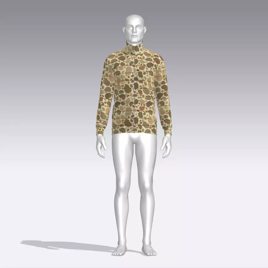 Jumper Soldier Low-poly 3D model_0