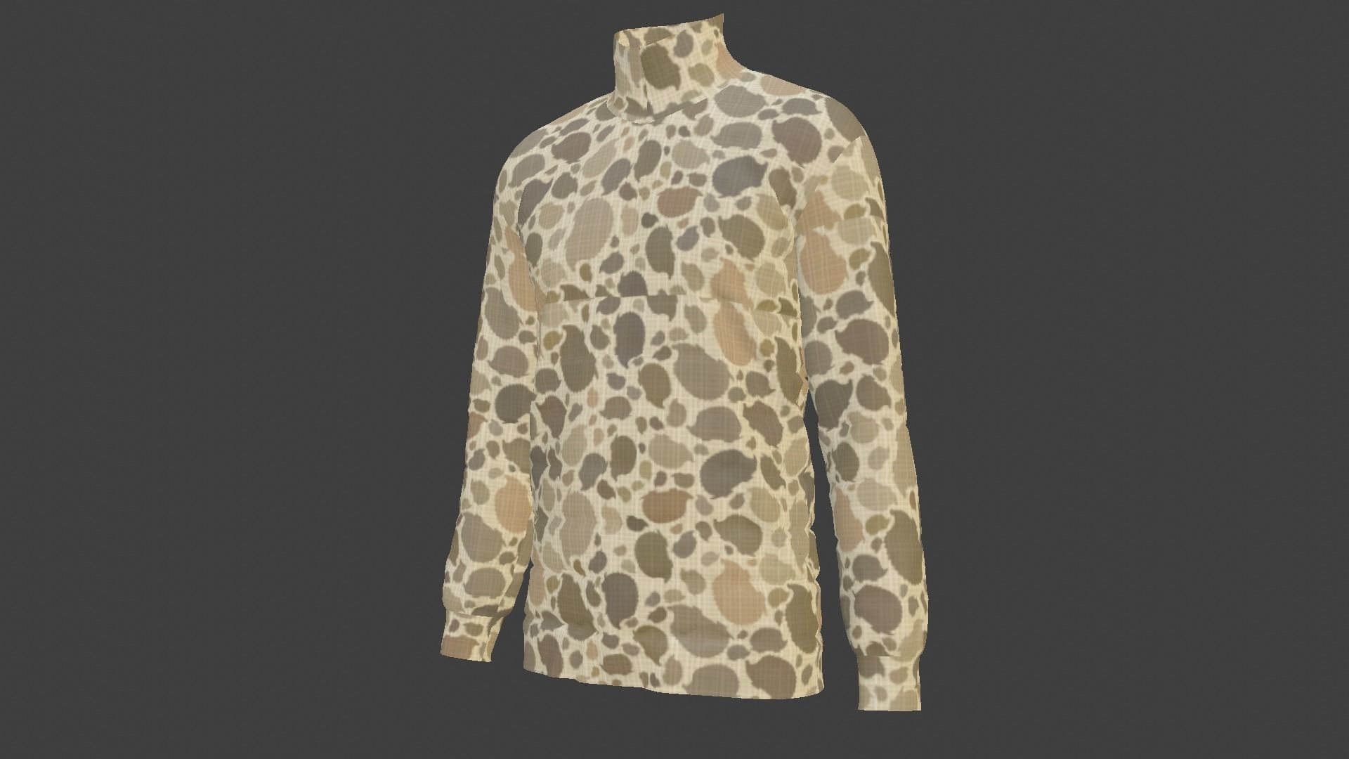 Jumper Soldier Low-poly 3D model_9