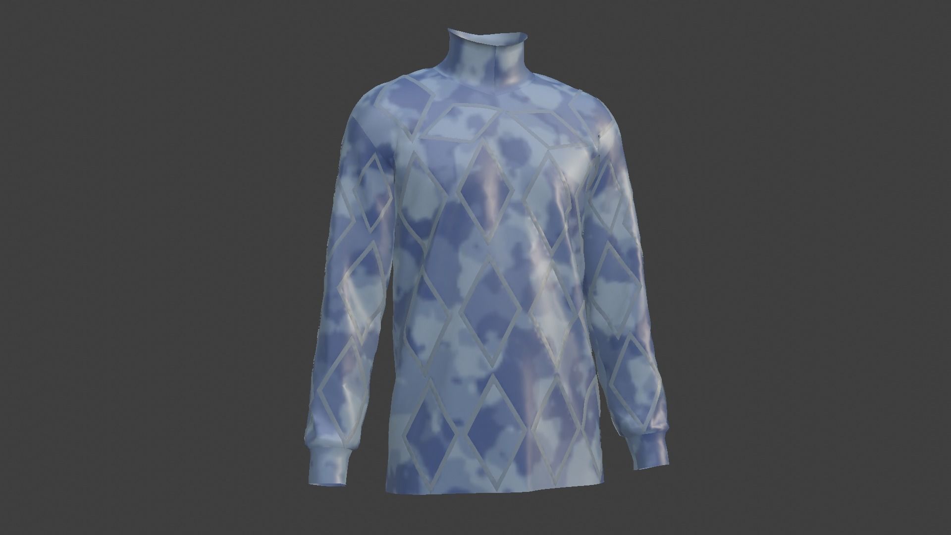 Military - Army Sweater Low-poly 3D model_10