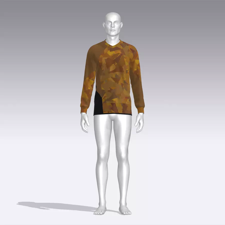 Military Sweater Low-poly 3D model_0