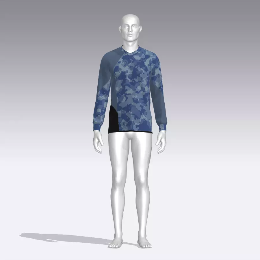 Military Sweater Low-poly 3D model_0