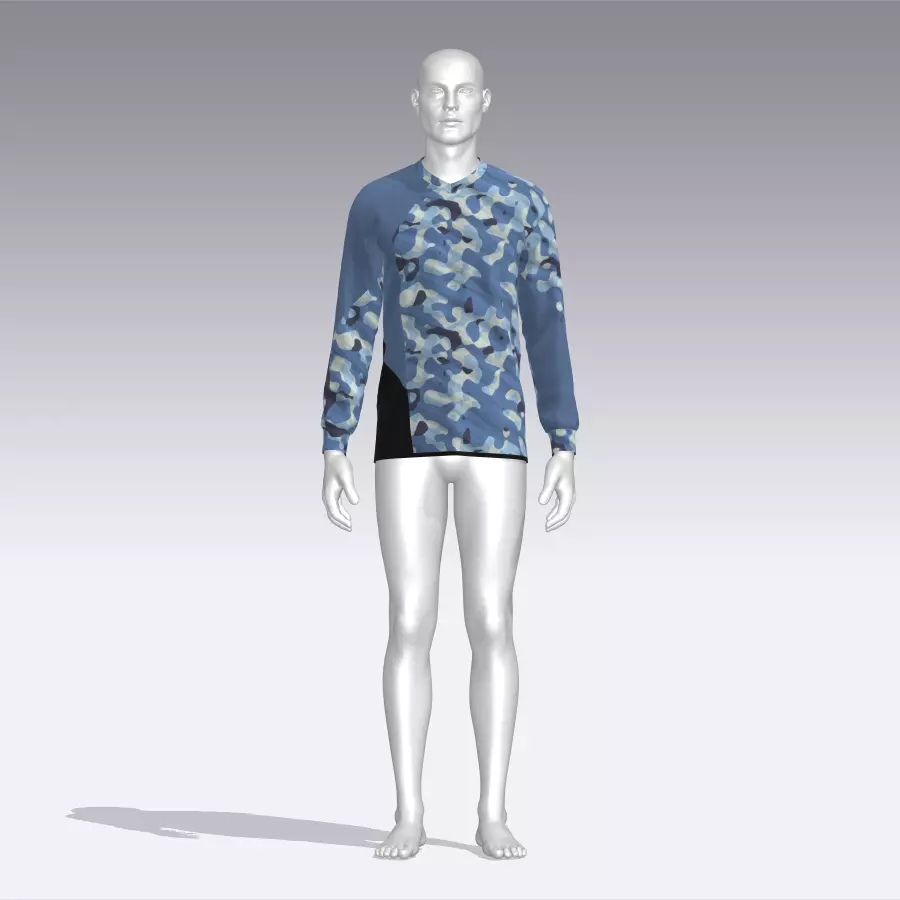 Military Sweater Low-poly 3D model_0