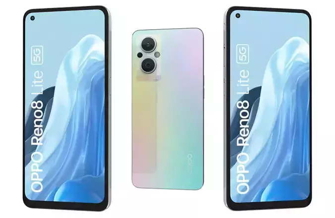 Oppo Reno8 Lite 5G Champagne Silver