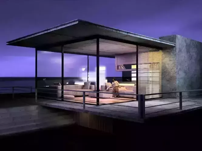 Modern House Scene