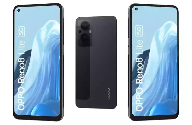 Oppo Reno8 Lite 5G Cosmic Black