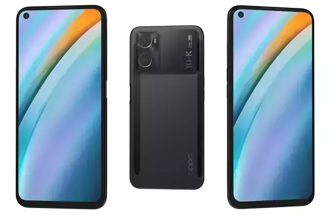 Oppo K10 Black Carbon