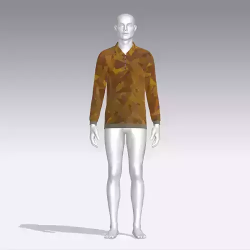 Sweater - Jumper - Soldier Low-poly 3D model