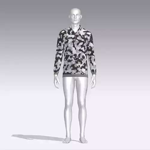 Sweater - Jumper - Soldier Low-poly 3D model