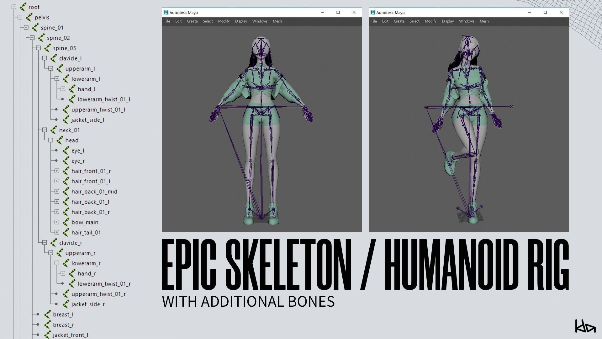 K-POP SERIES Sun - Game Ready Low-poly 3D model_12