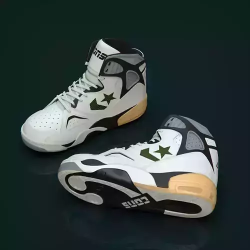 4-Sneakers pair of basketball shoes