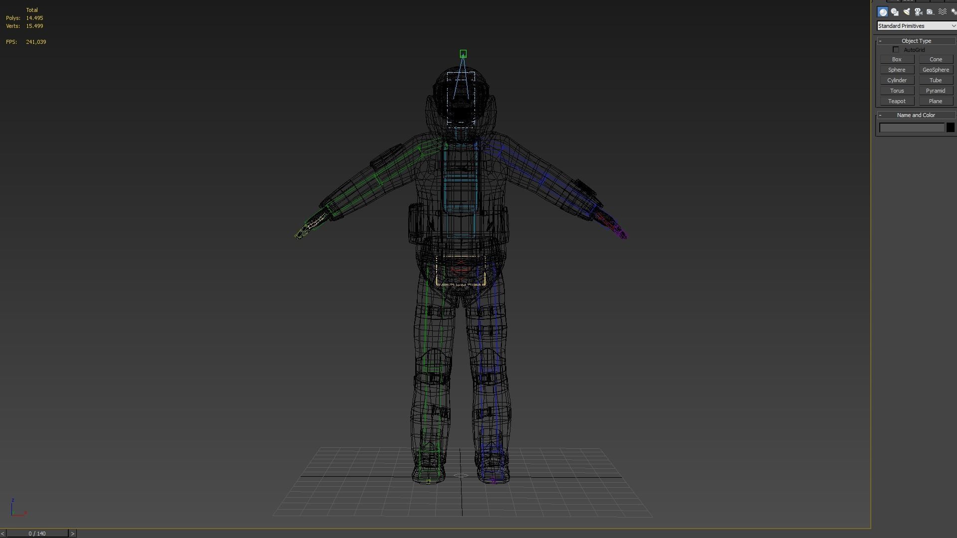 Bomb Suit EOD 9 Low-poly 3D model_19