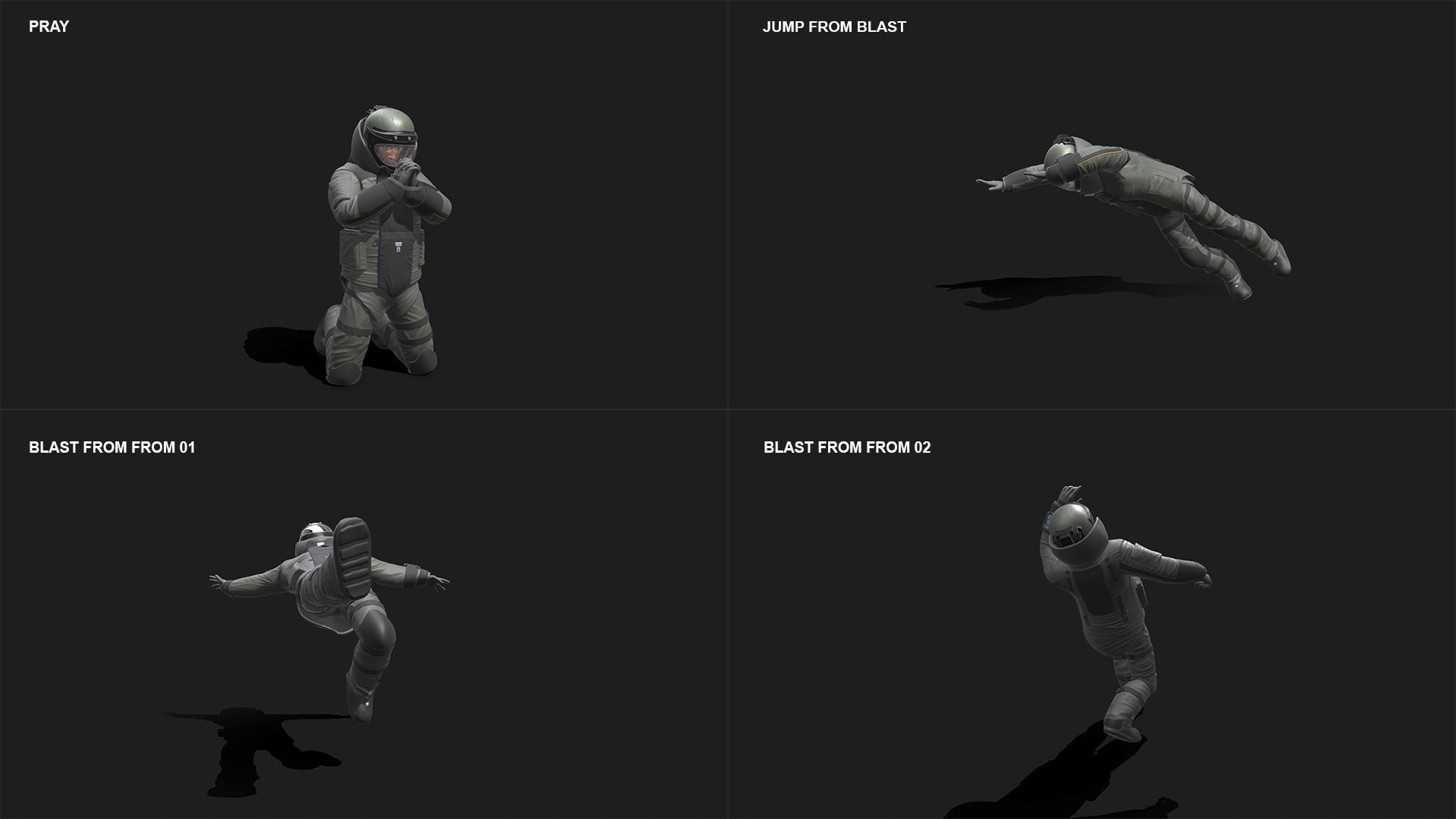 Bomb Suit EOD 9 Low-poly 3D model_25