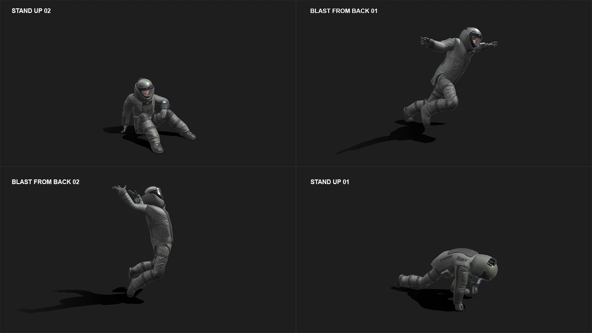 Bomb Suit EOD 9 Low-poly 3D model_26