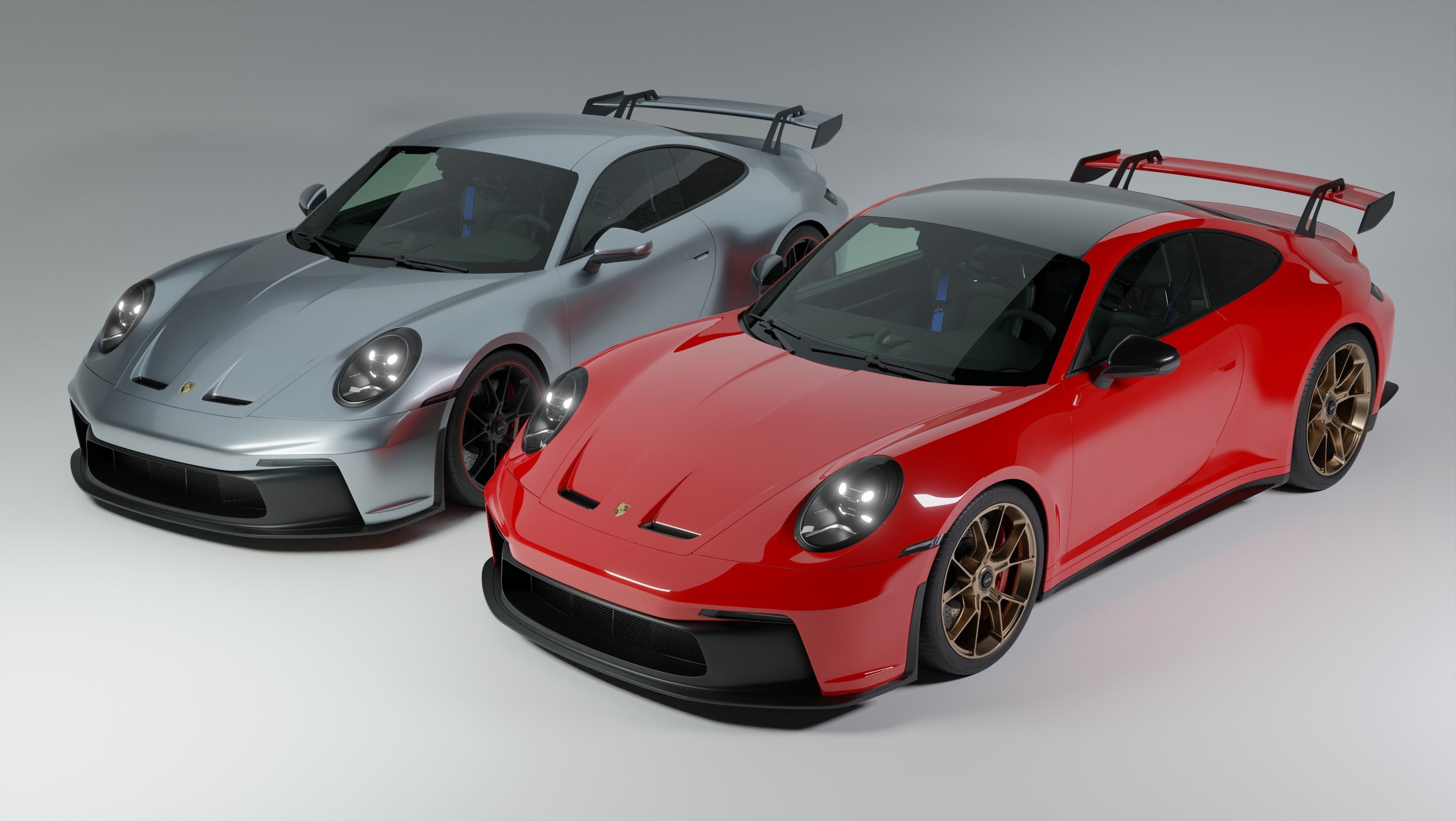 Porsche 911 GT3 992 2022 3D model_9
