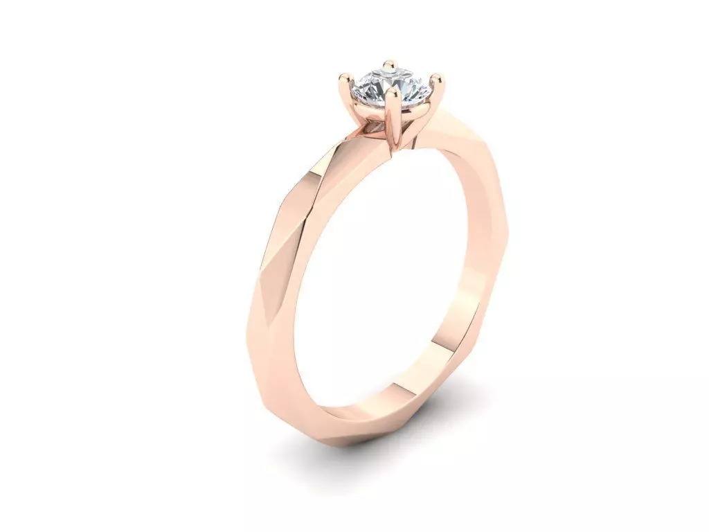 Geometric ring for Free Free 3D print model