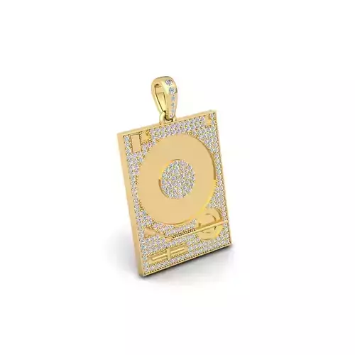 Fancy Music System Pendent 3d Model and Render Detail 