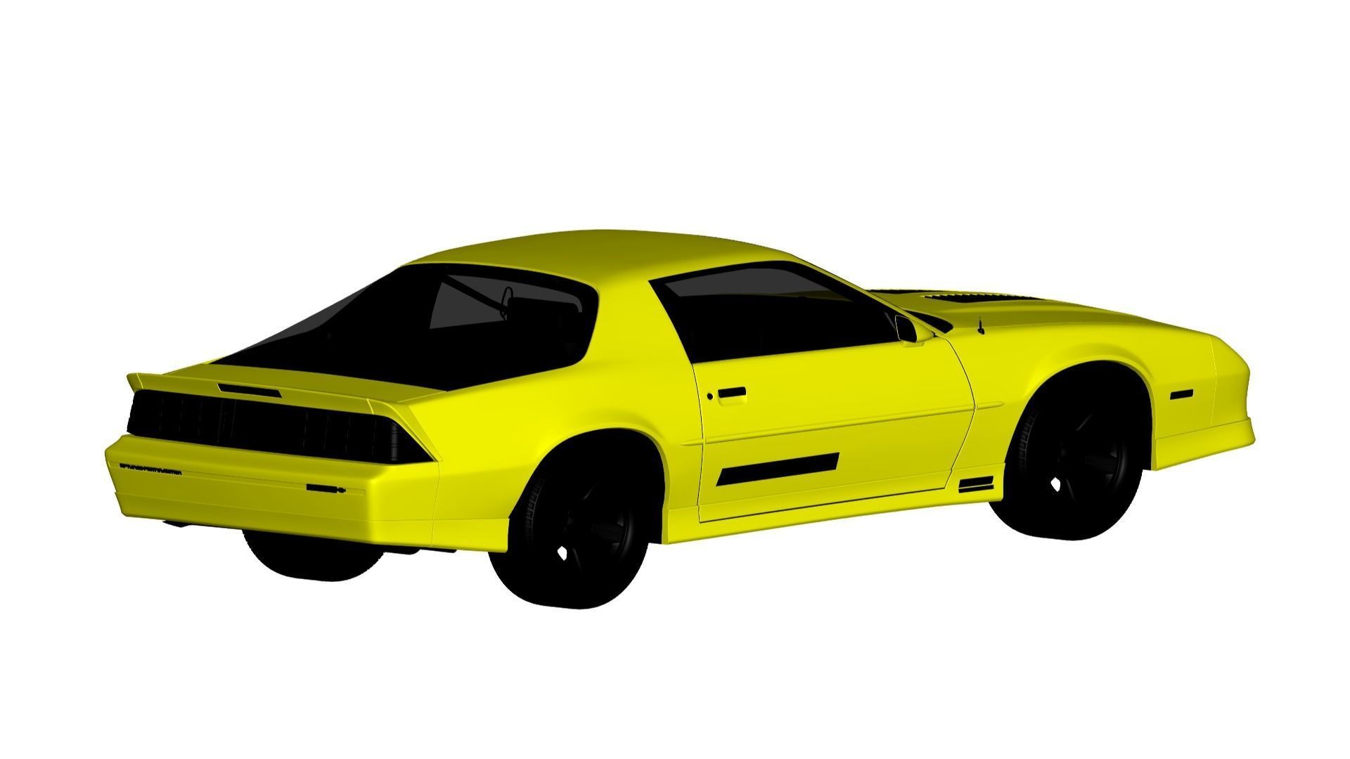 Chevrolet Camaro IROC-Z 3D model_1
