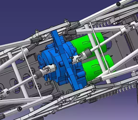 RC Bigfoot SUV chassis