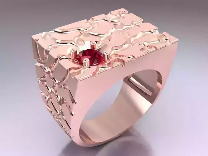 Patterned Rings - Mens Rings - N4148