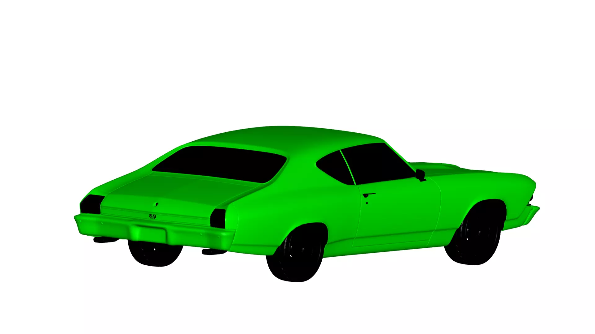 Chevrolet Chevelle SS 1969 3D model_0