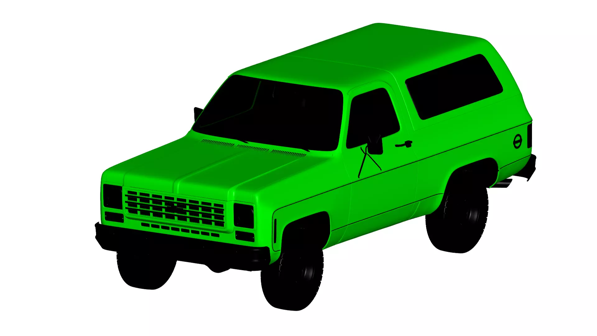 Chevrolet Blazer 3D model_0